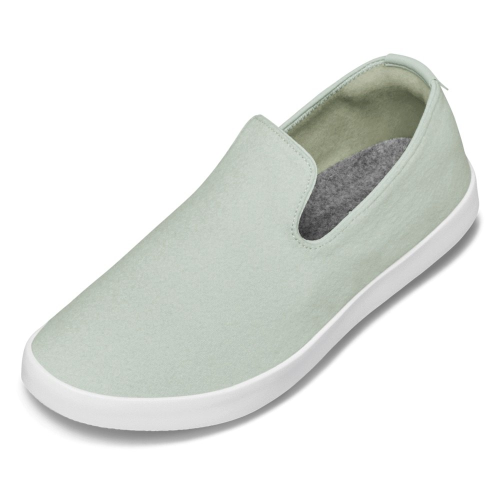 Allbirds Men's Wool Loungers - Slip-Ons Mint - DKM862453